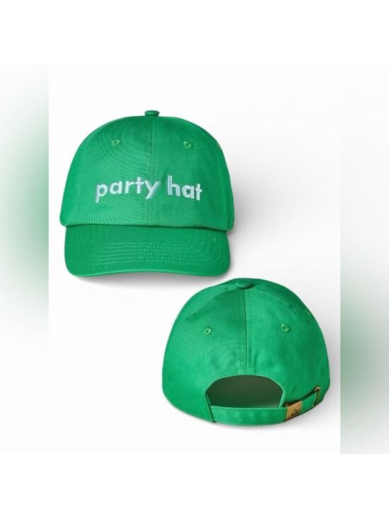 kate spade NY x Target Accessories - Kate Spade NY x Target Party Hat Baseball Cap Green Cotton NWT